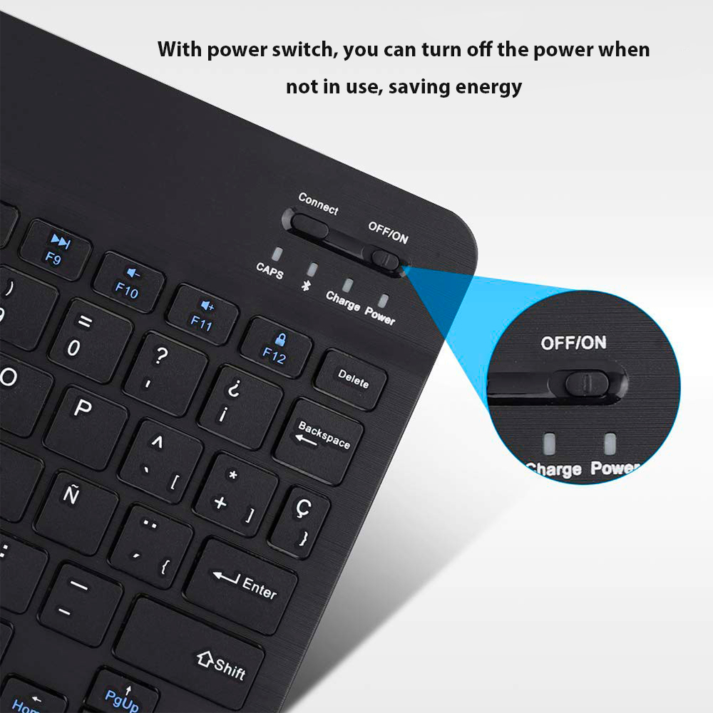Draadloos Bluetooth-toetsenbor - Gaming Keyboard Wireless recensie en prijs