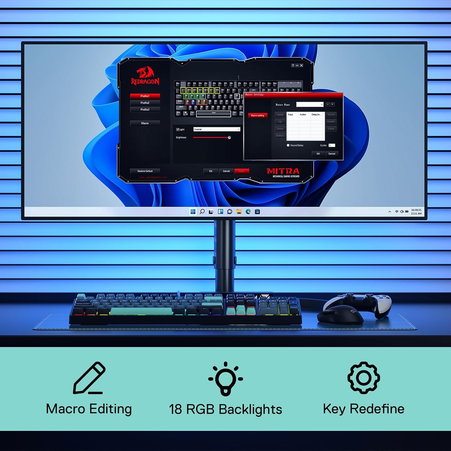 Redragon K582 SE Bedraad RGB 1 - Gaming Keyboard Mobile recensie en prijs