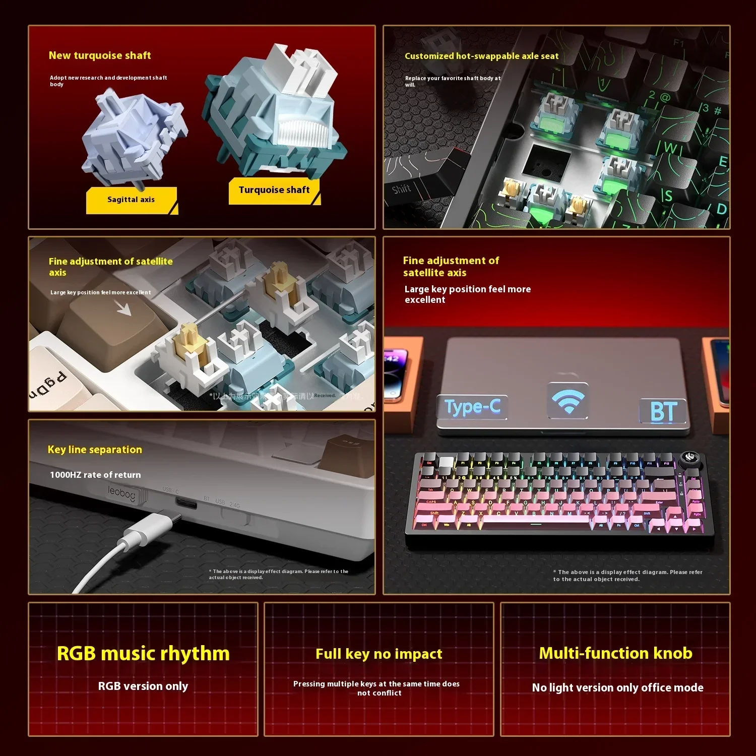 Leobog Hi75C Hi75 Hi75C Pro Al - Gaming Keyboard Extension recensie en prijs