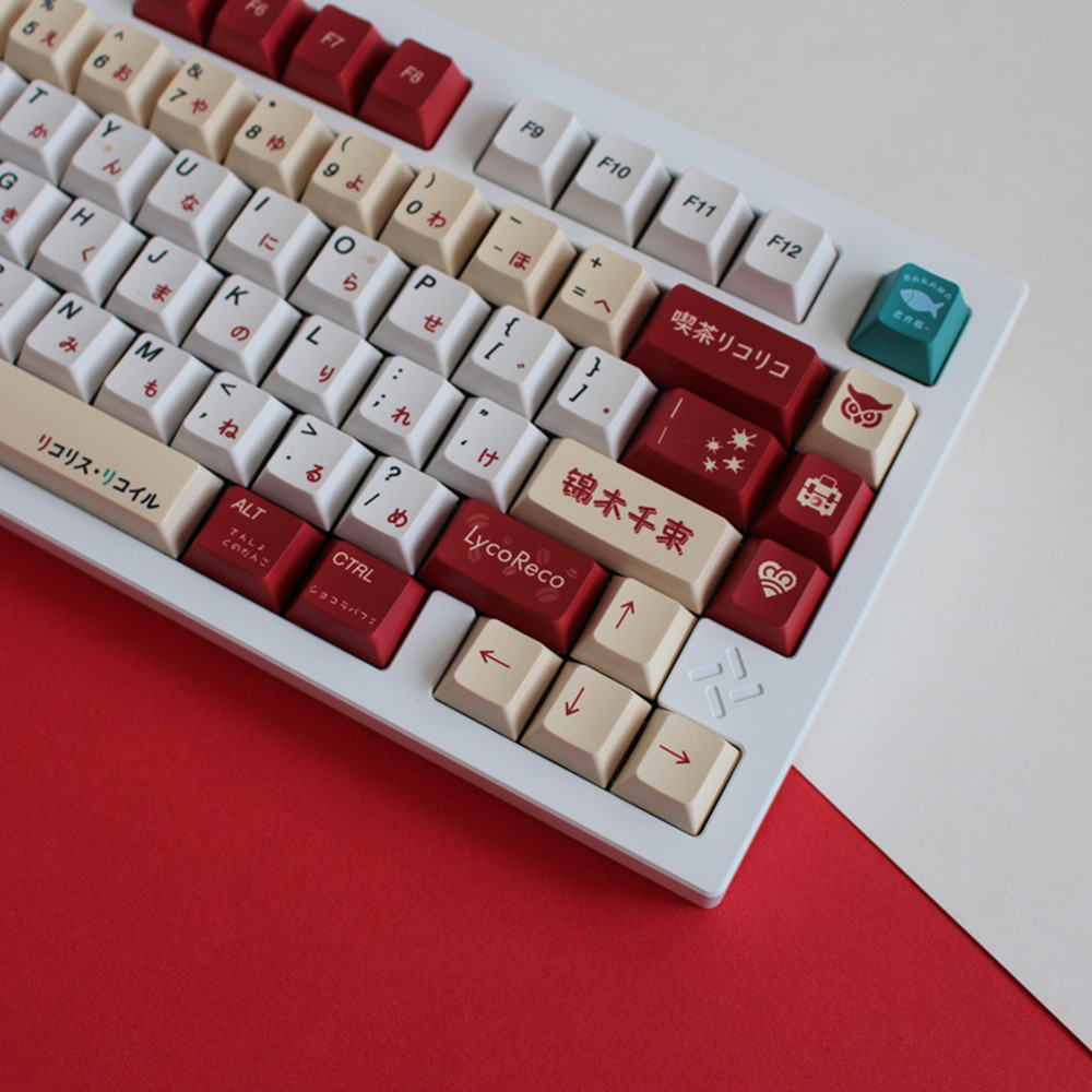 Lycoris Recoil Anime PBT Keyca - Gaming Keyboard Ergonomics recensie en prijs